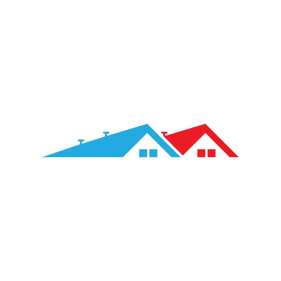 bienes raíces, logotipo de propiedad vector
