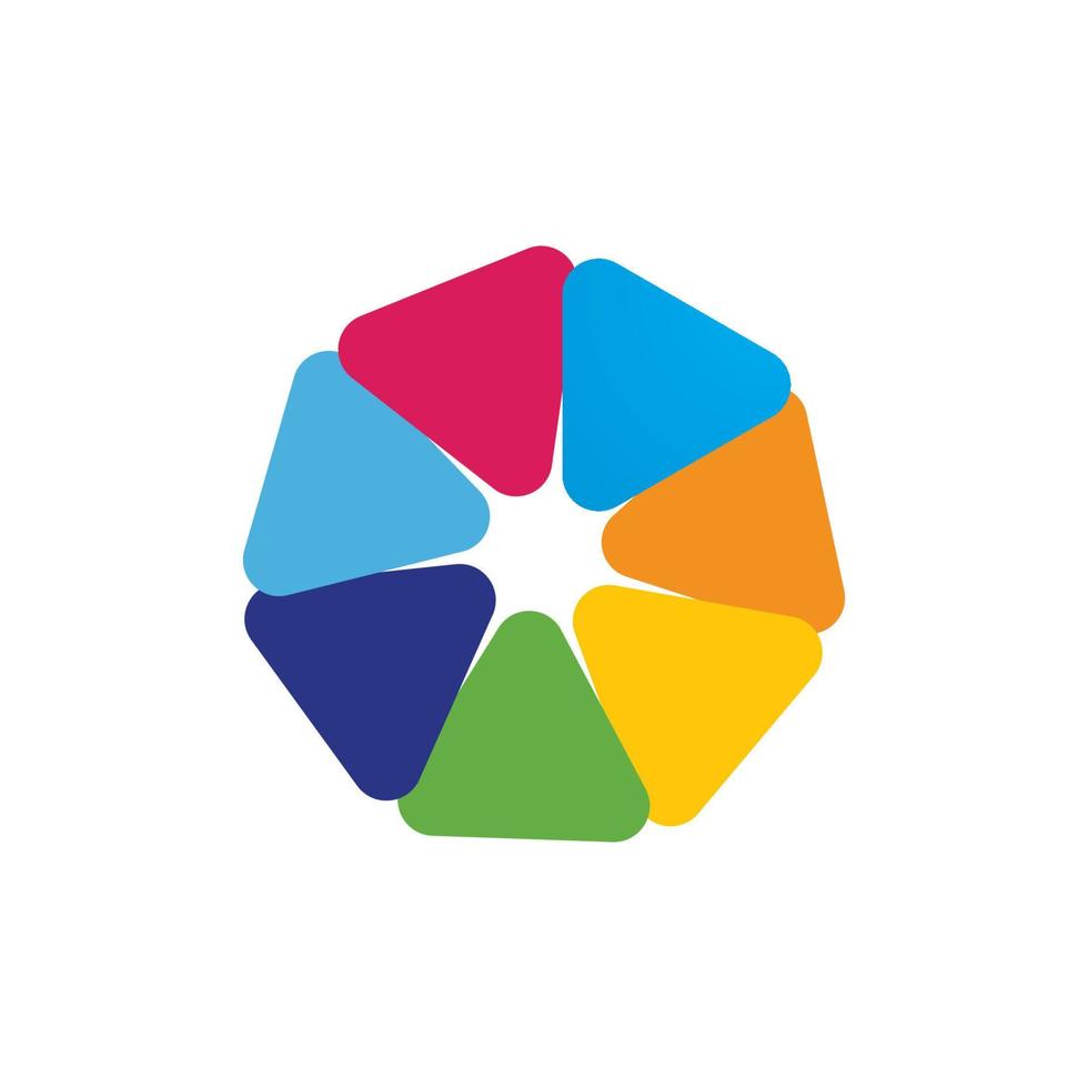 play logo Vector icon