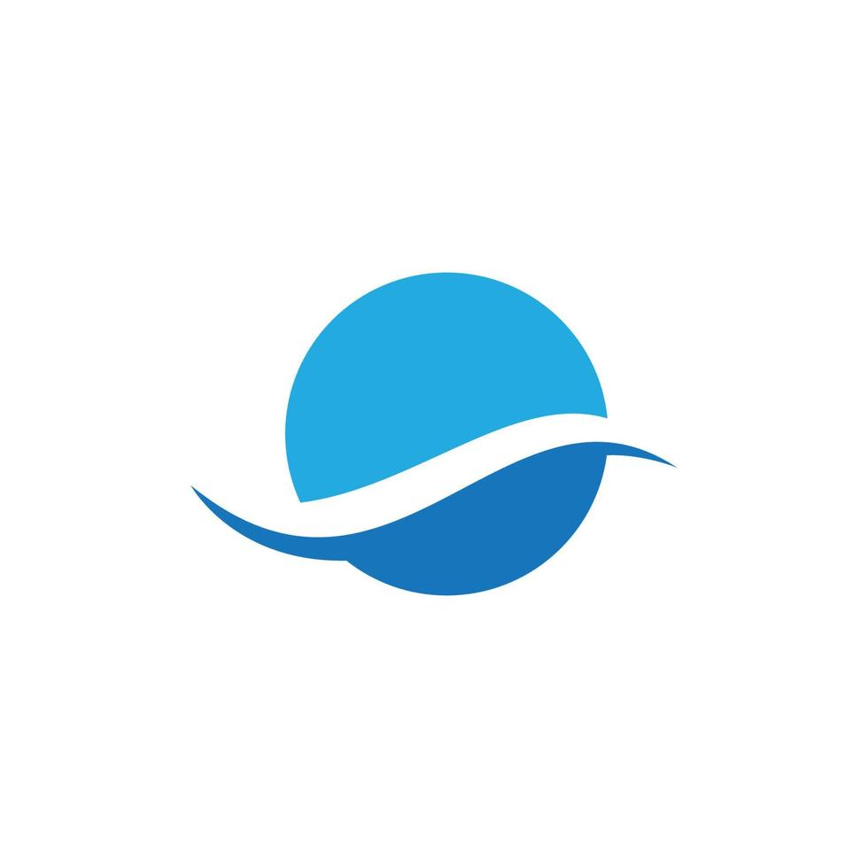 Water wave Logo vector