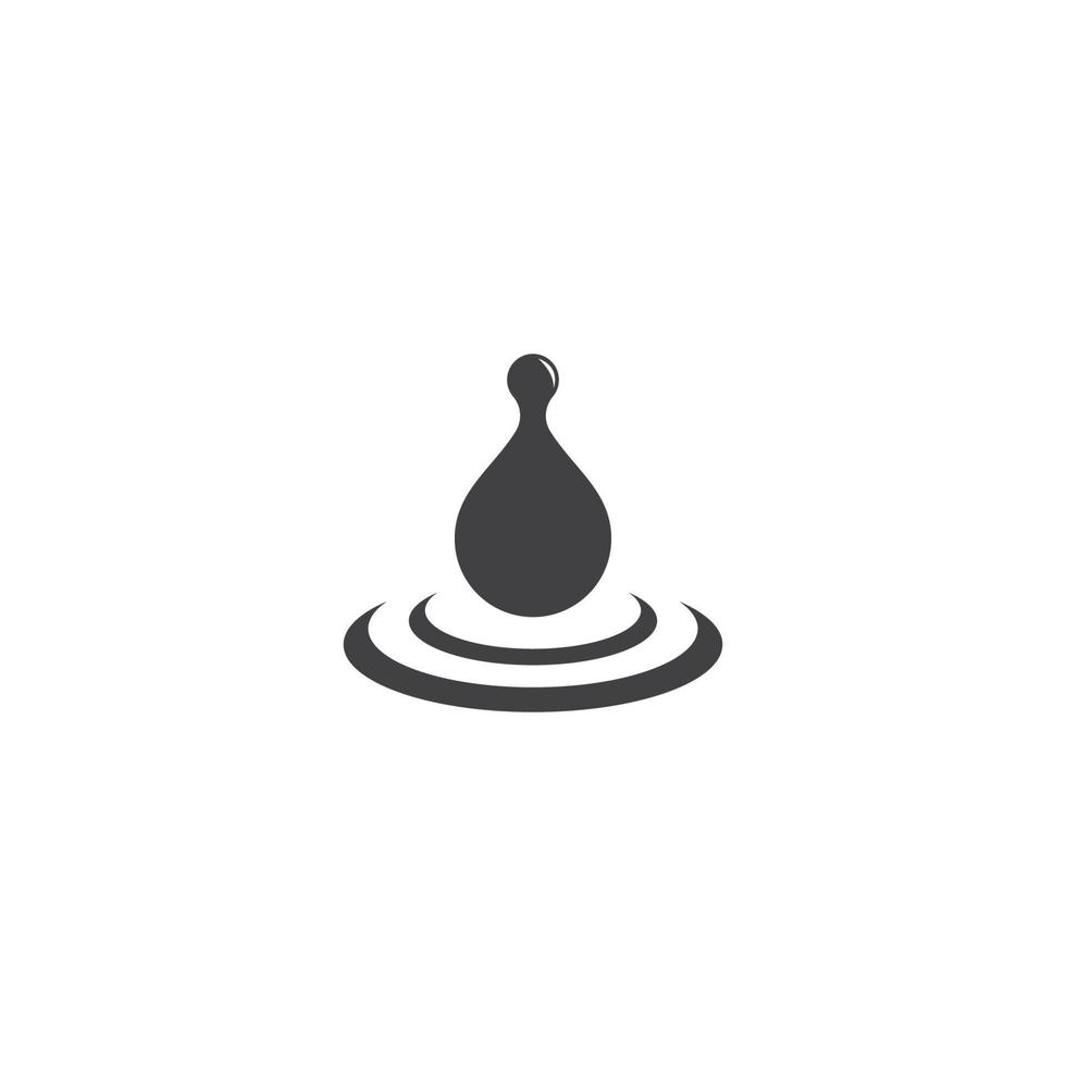 Water drop Logo vector