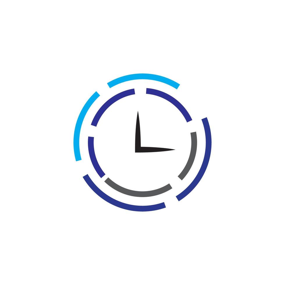 Time icon vector
