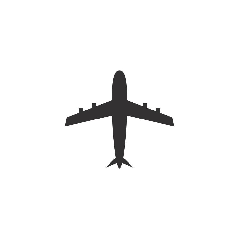 ilustración de viaje en avión vector