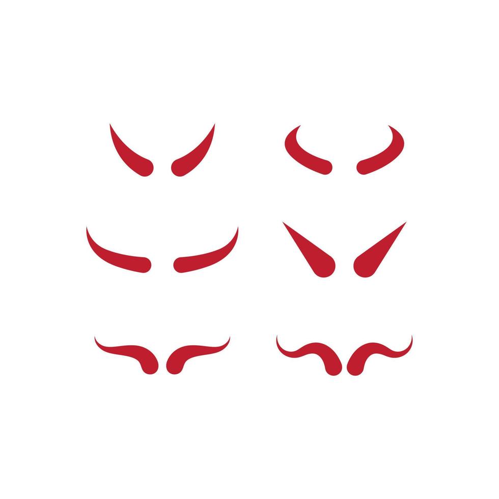 Devil horn vector