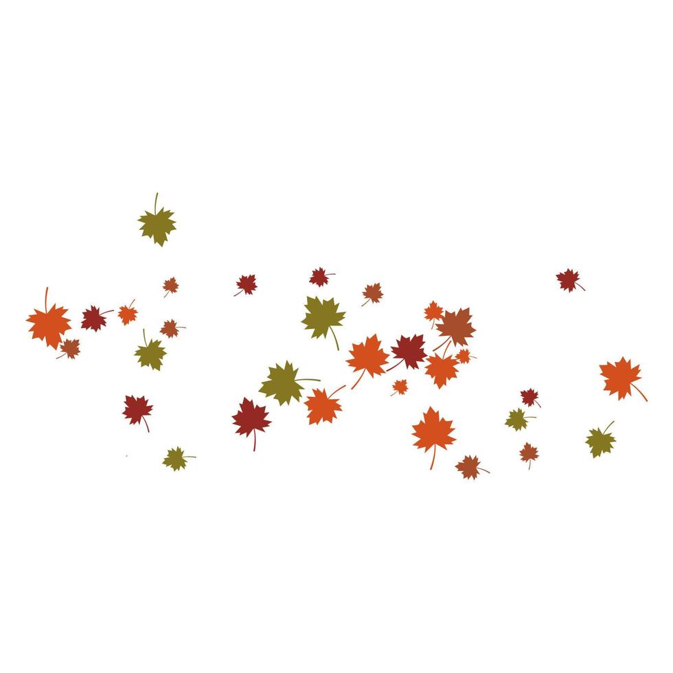 fondo de hoja de otoño vector