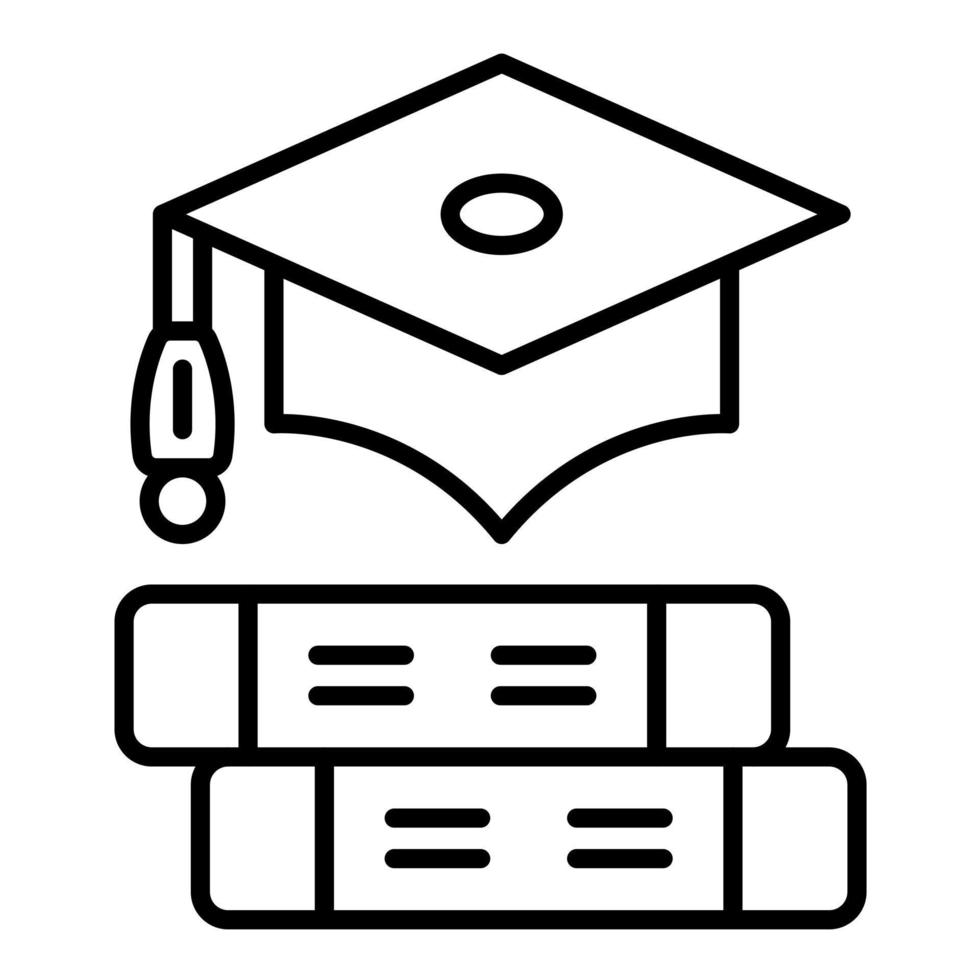 Course Line Icon vector