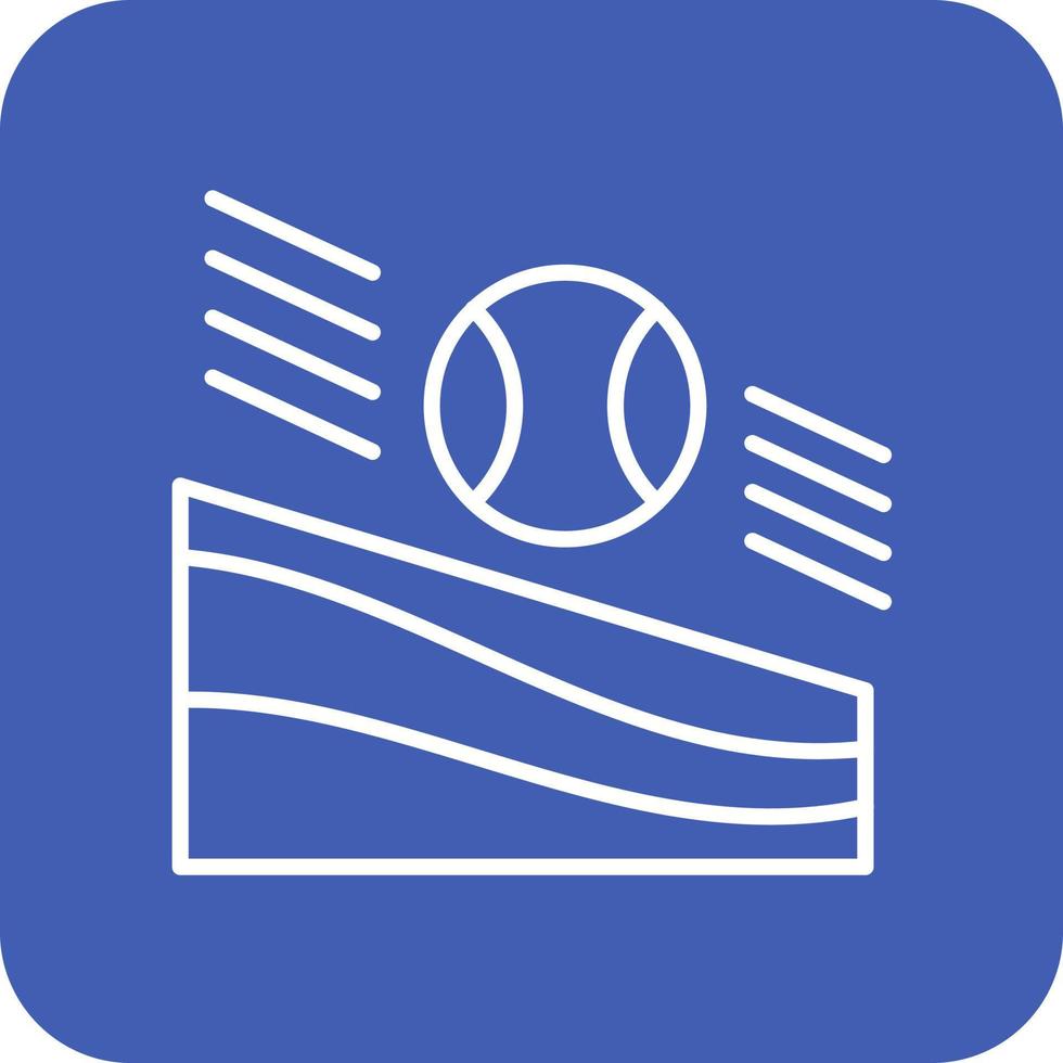 Rolling Line Round Corner Background Icons vector