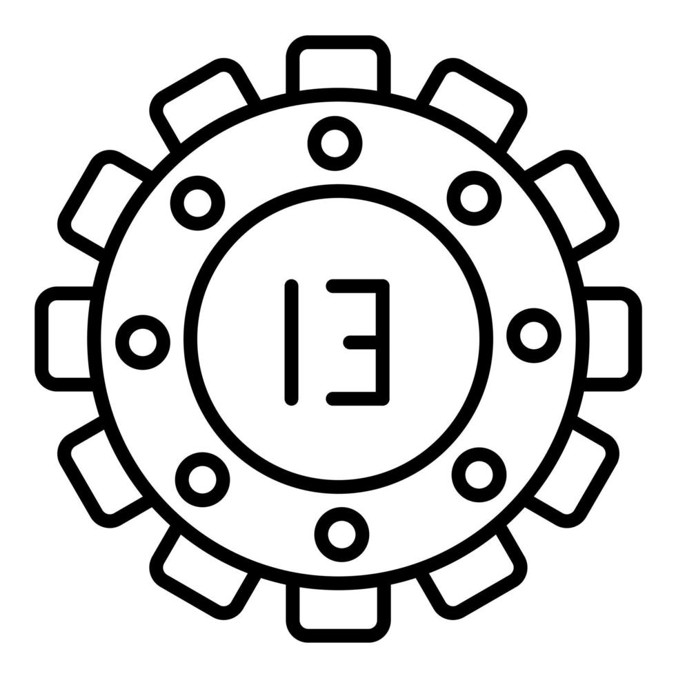 Doomsday Vault Line Icon vector