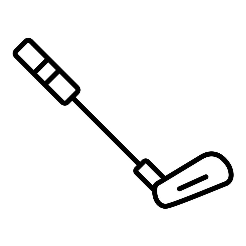 Golf Sticks Line Icon vector