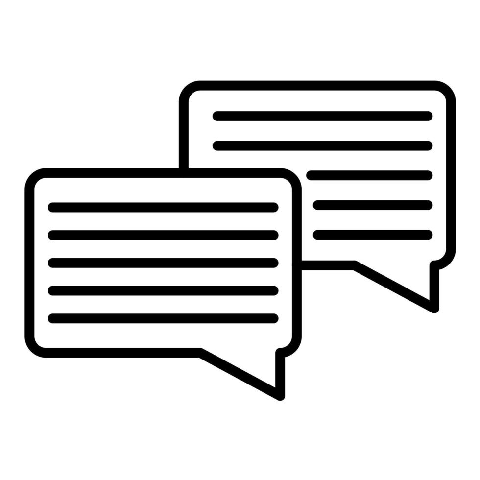 Consulting Line Icon vector