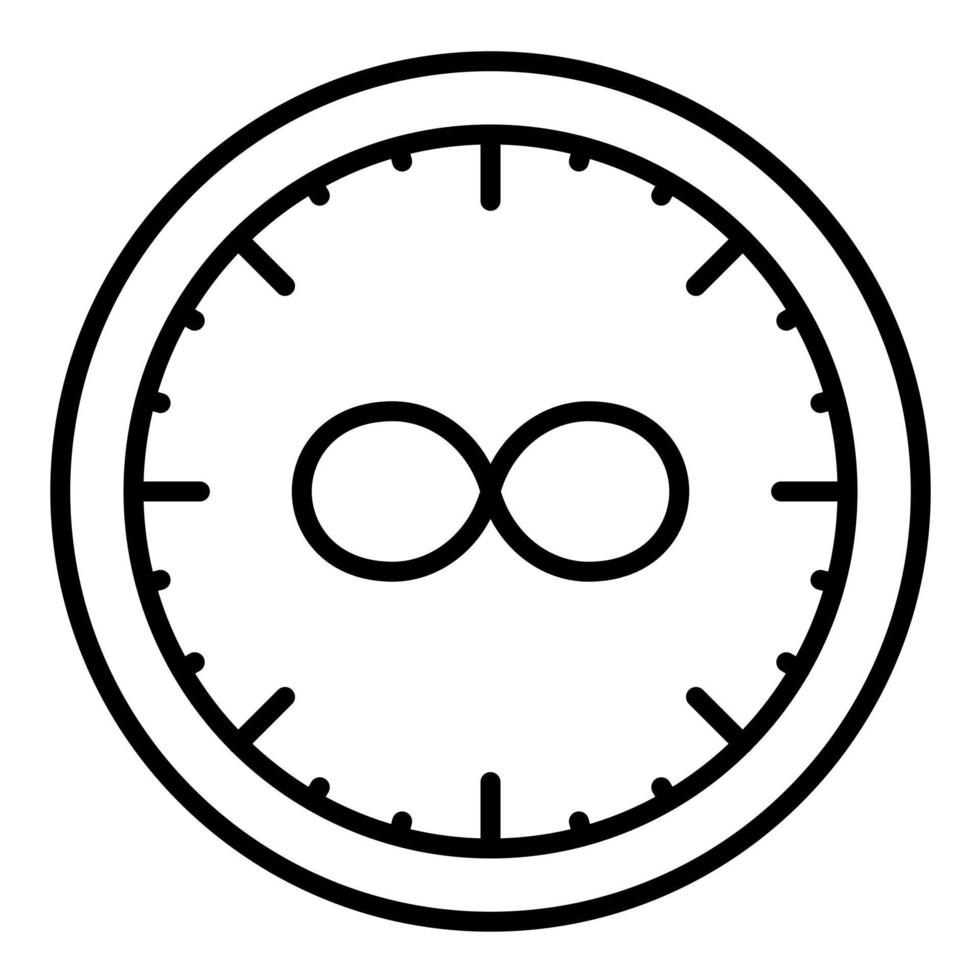 Time Loop Line Icon 14640838 Vector Art at Vecteezy