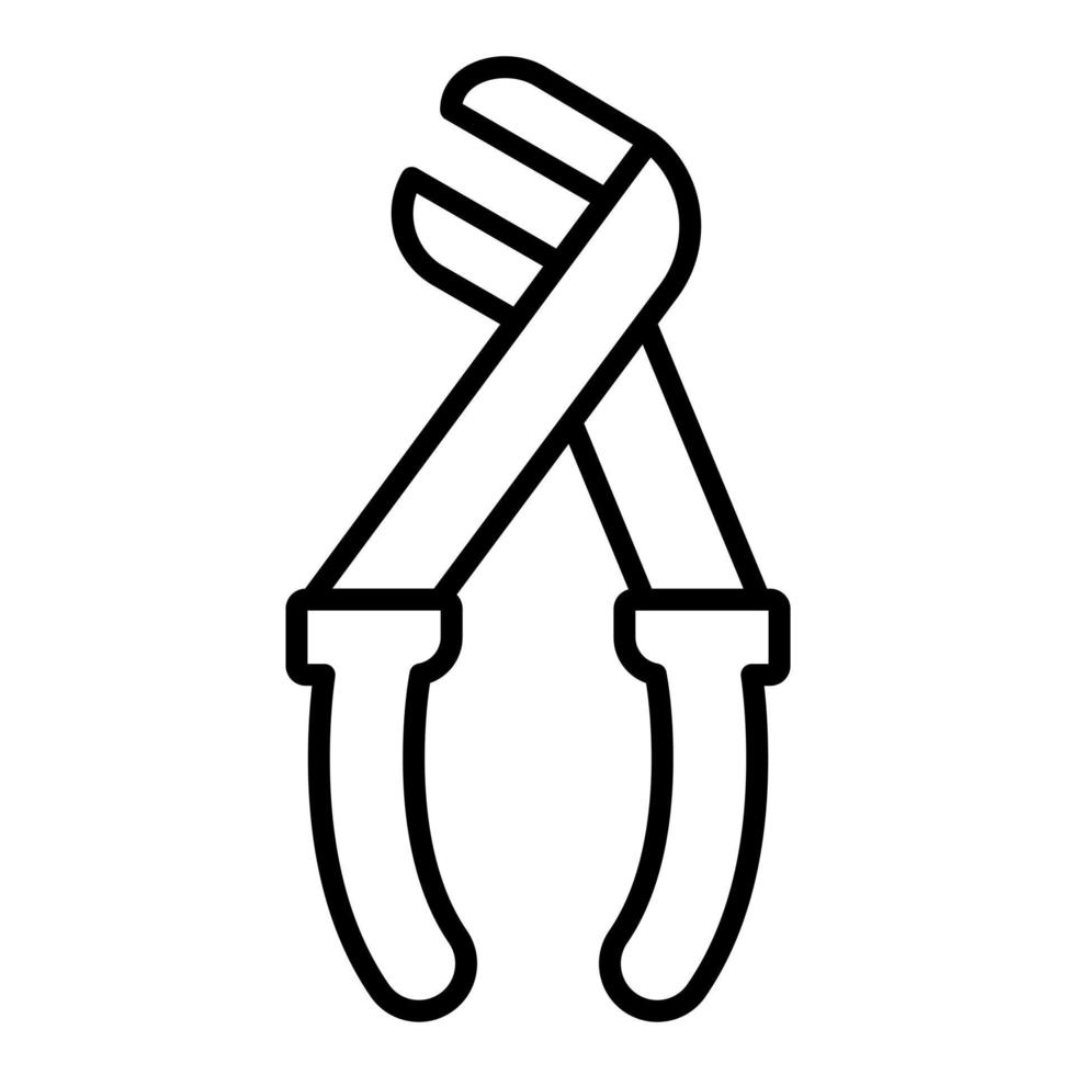 Loppers Line Icon 14641467 Vector Art at Vecteezy