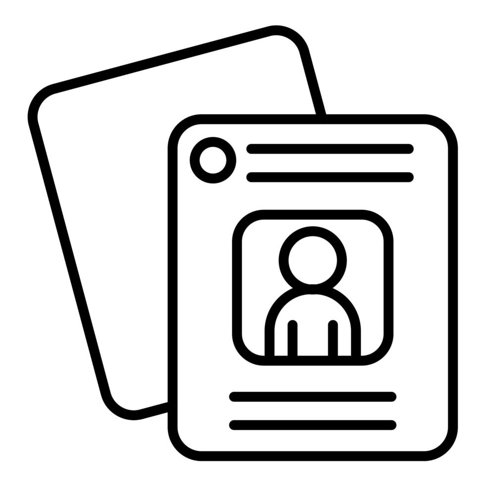 Recruitment Methods Line Icon vector