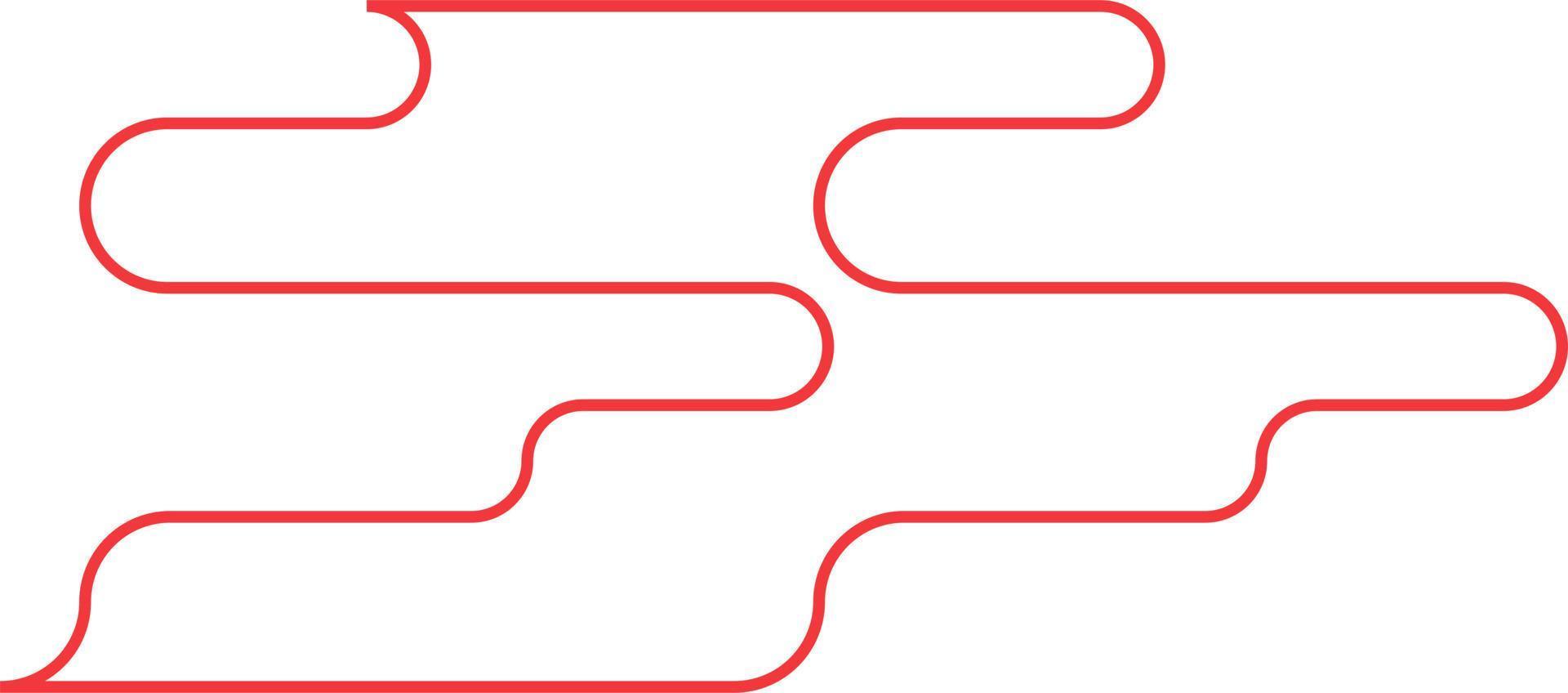 Abstract Minimal Round Shape Vector Outline