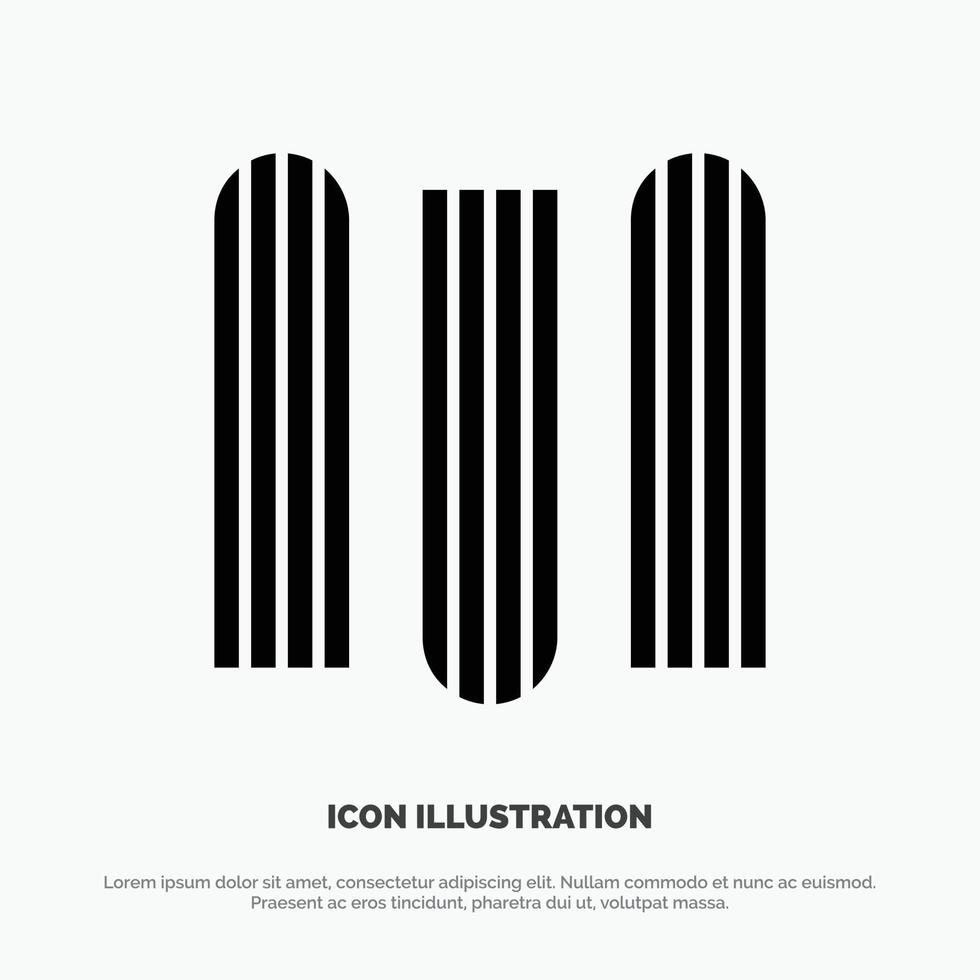 Document Education Files solid Glyph Icon vector
