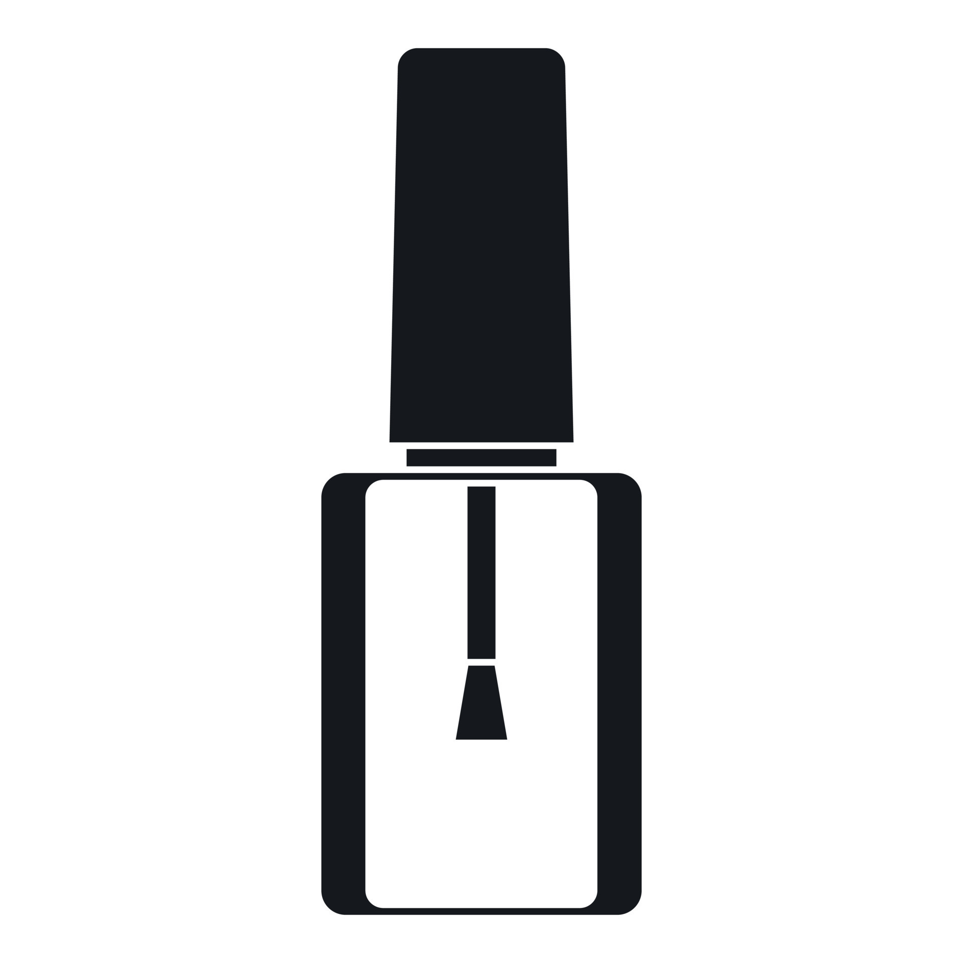Nail polish bottle icon, simple style 14644457 Vector Art at Vecteezy