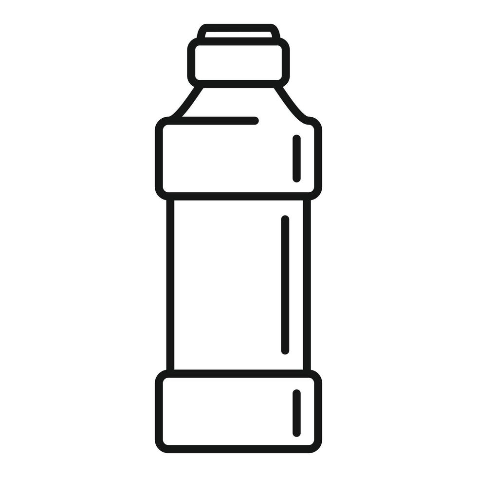 Softener product icon, outline style vector