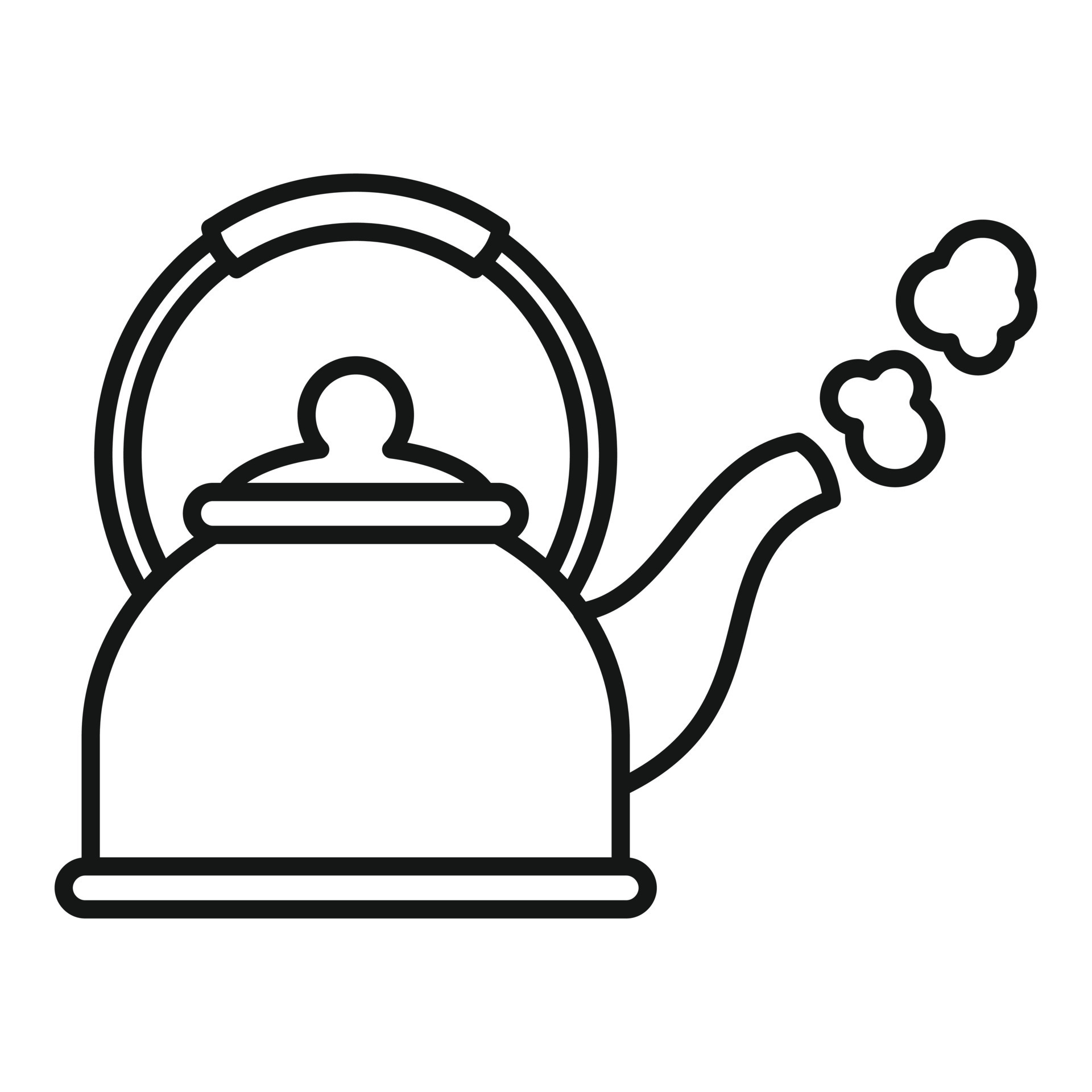 Boiling kettle icon, outline style 14646490 Vector Art at Vecteezy