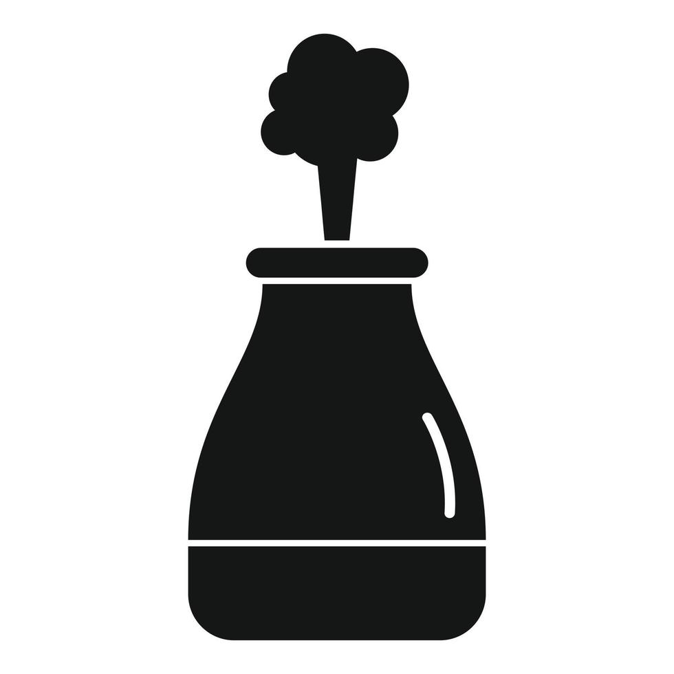 Fragrance diffuser icon, simple style vector