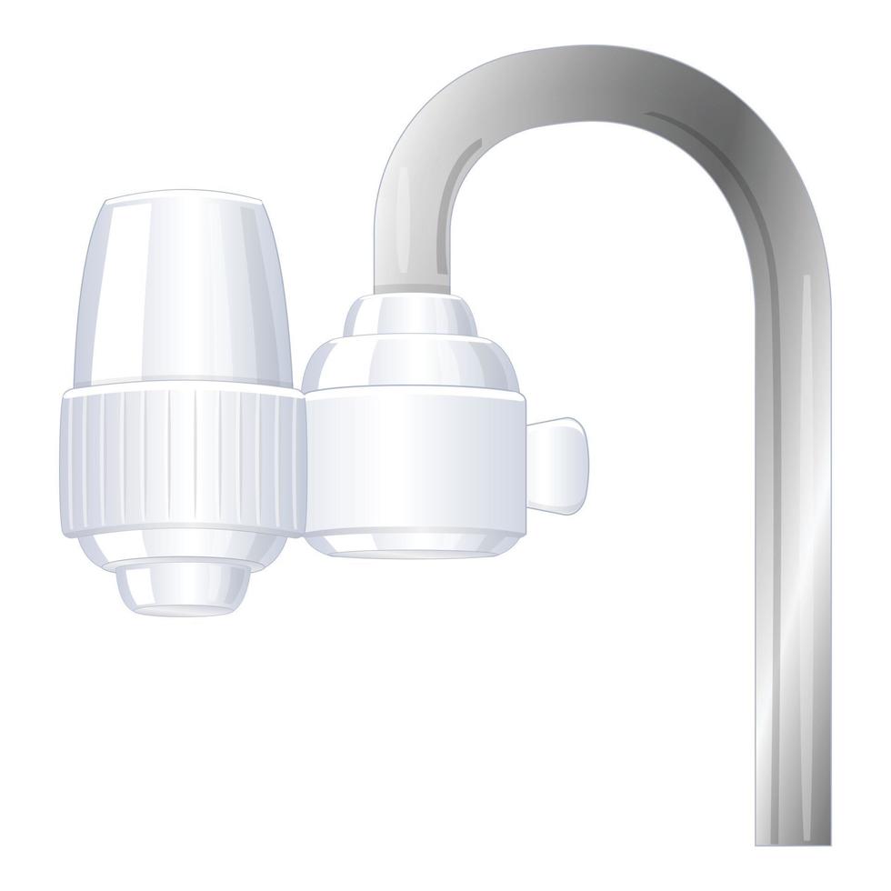 Tap filter icon, cartoon style vector