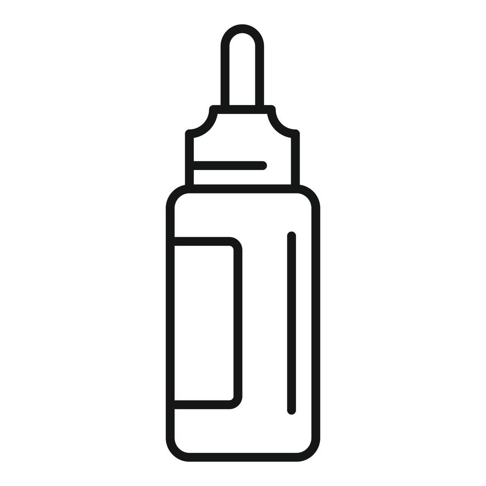 Medical spray icon, outline style vector