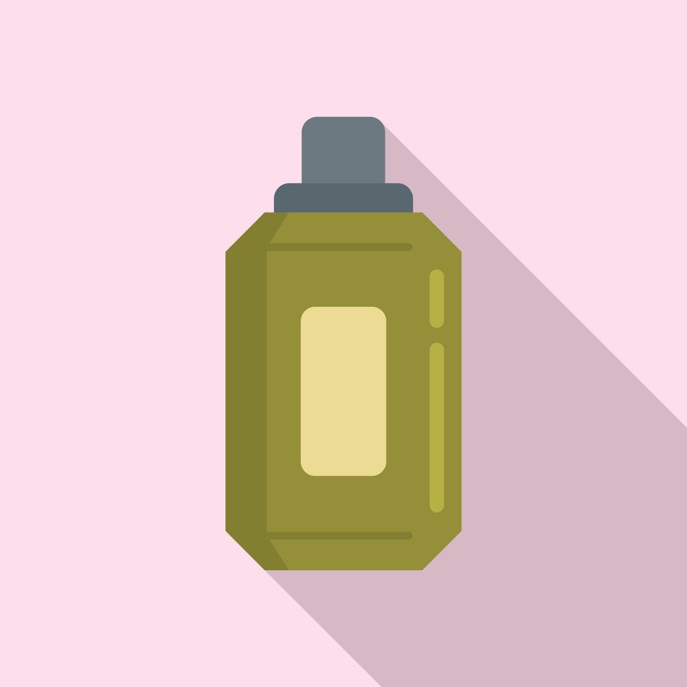 Compost liquid icon, flat style vector