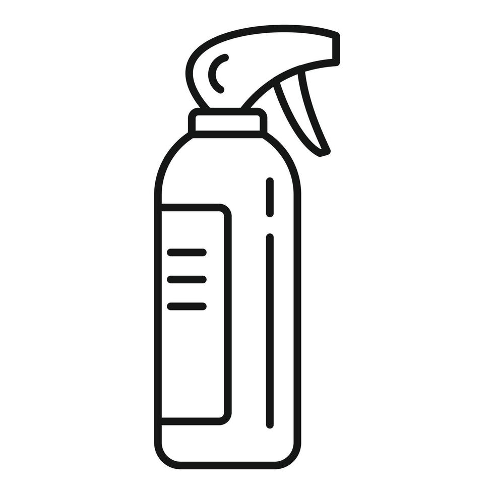 Dog spray dog icon, outline style vector