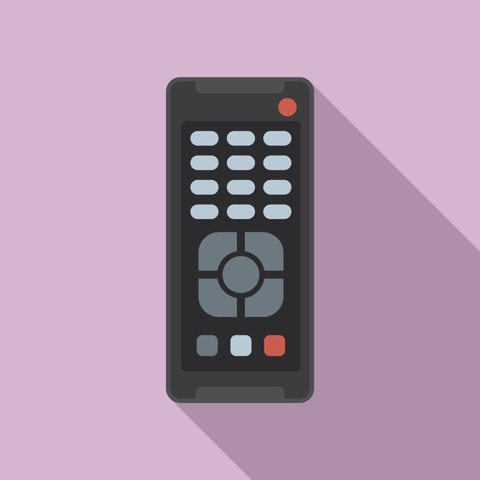 Device remote control icon, flat style vector