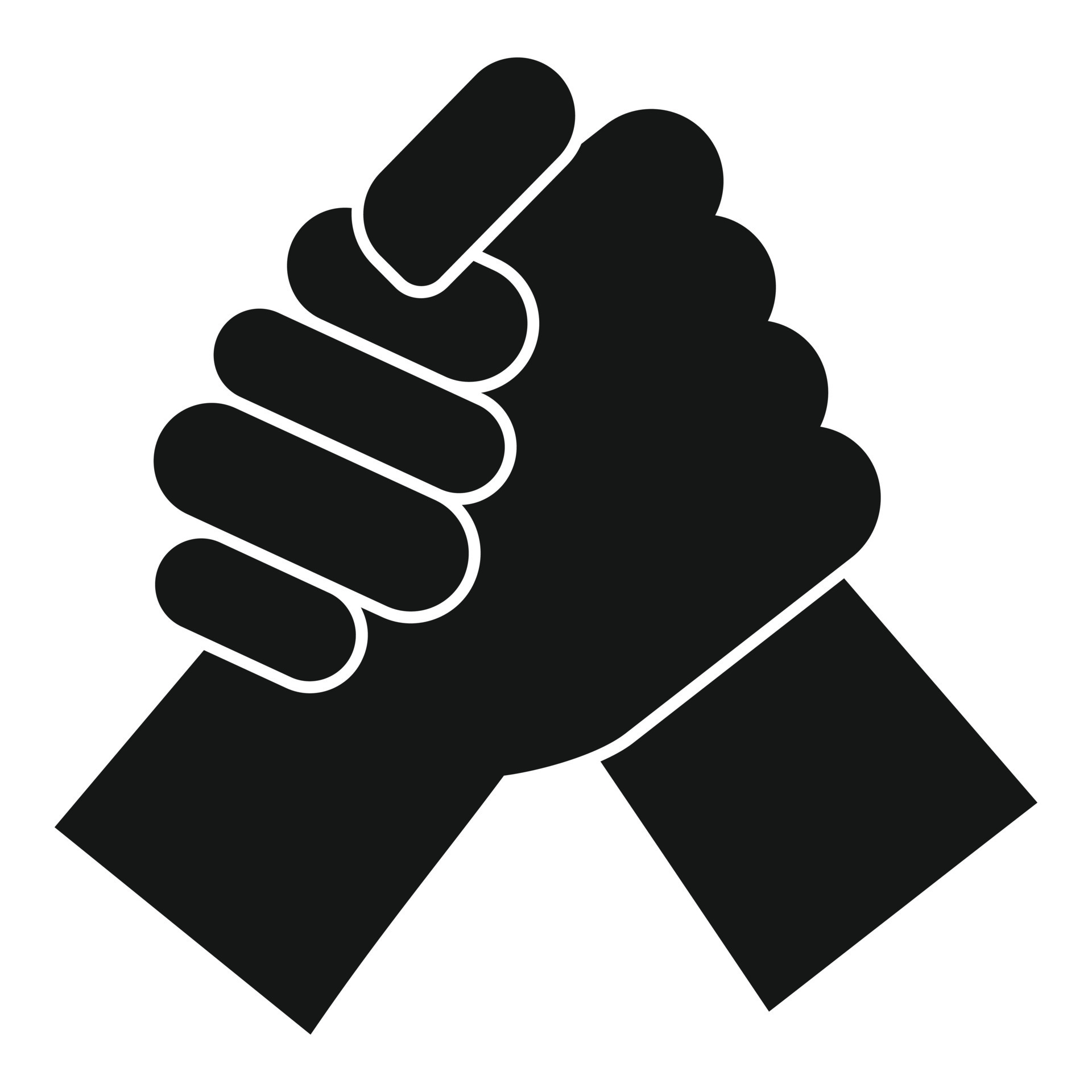 Sport arm wrestling icon, simple style 14649761 Vector Art at Vecteezy