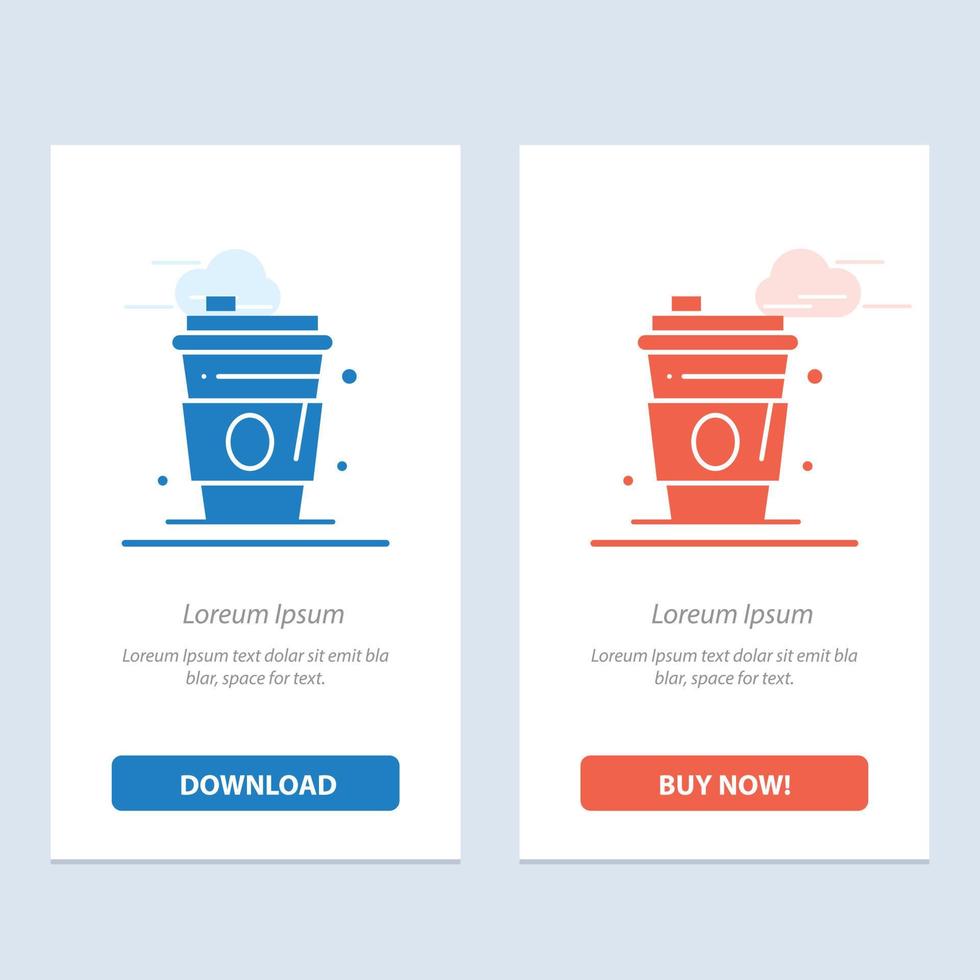 Alcohol Drink Juice Usa  Blue and Red Download and Buy Now web Widget Card Template vector