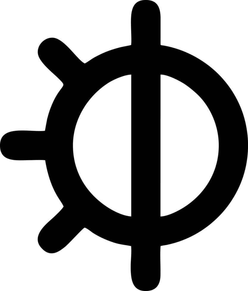 sun icon in white background, illustration of sun icon symbol in black on white background vector