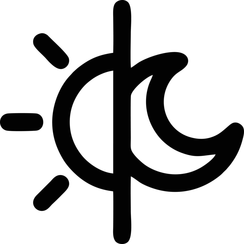 sun icon in white background, illustration of sun icon symbol in black on white background vector