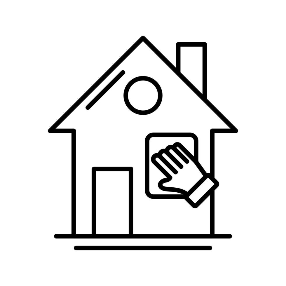 House Cleaning Vector Icon