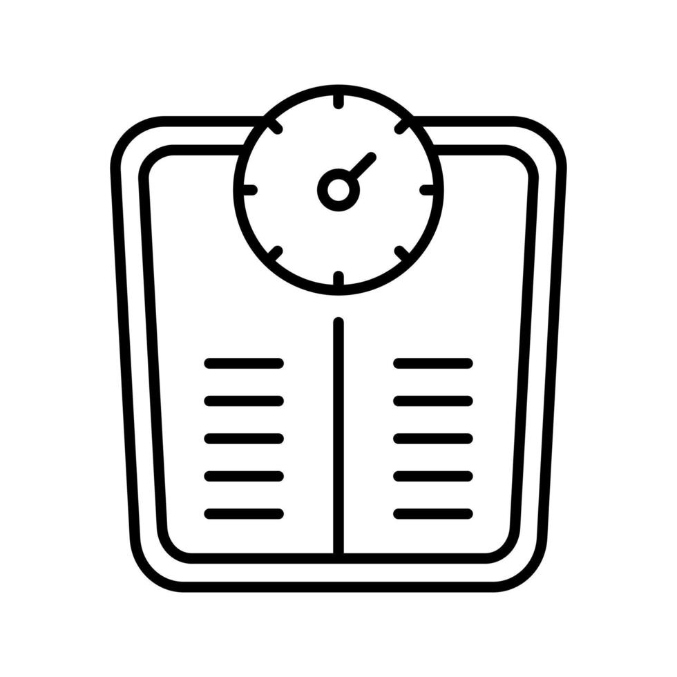 Weight Scale Vector Icon