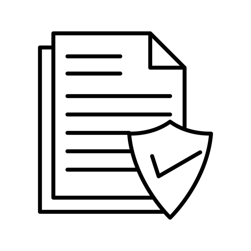 Valid Document Vector Icon
