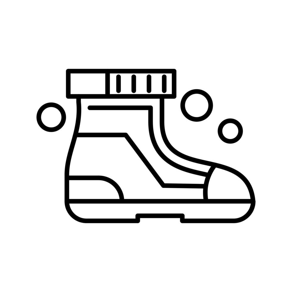 Ski Boots Vector Icon