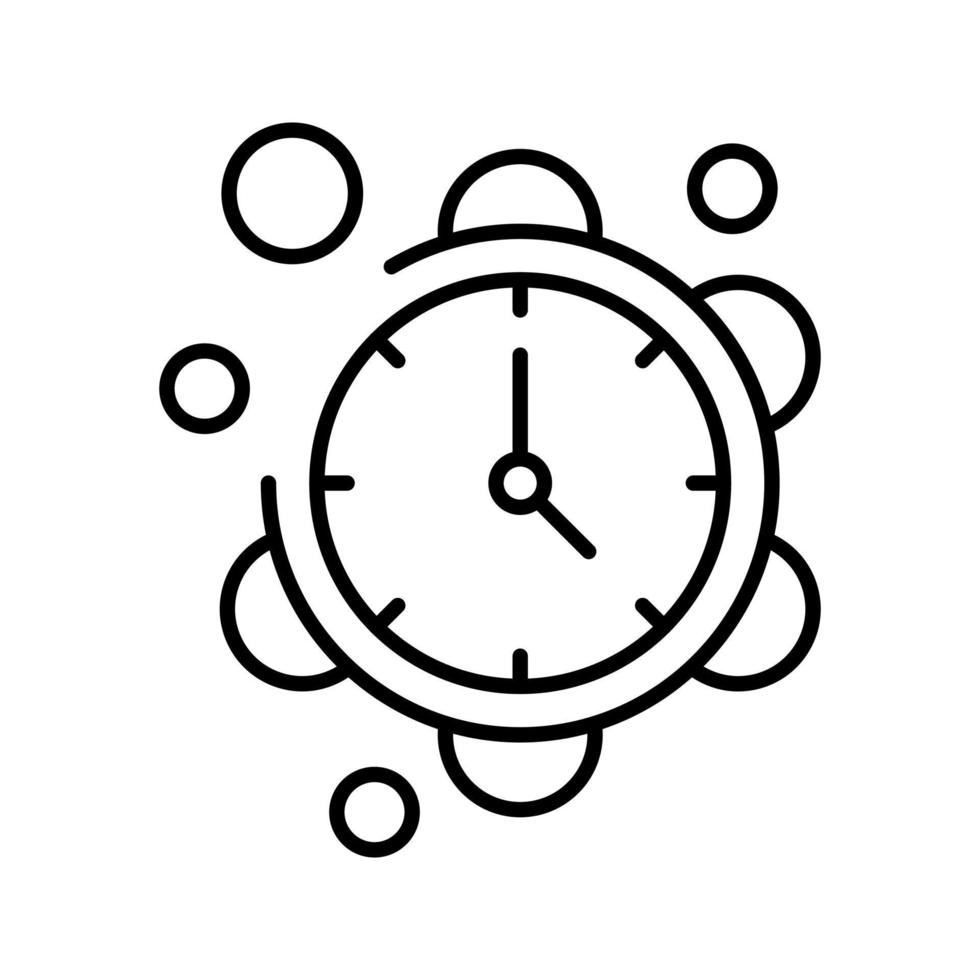 Clock Vector Icon
