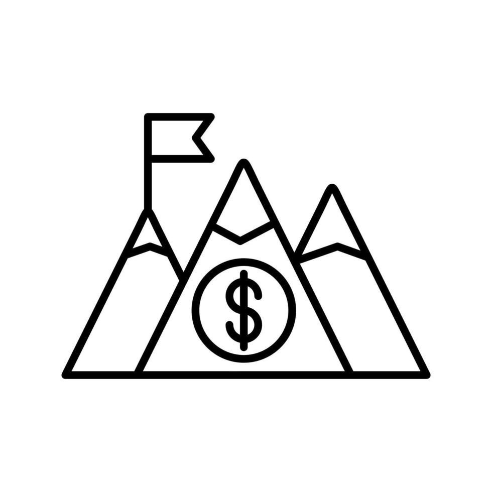 Mountain Vector Icon