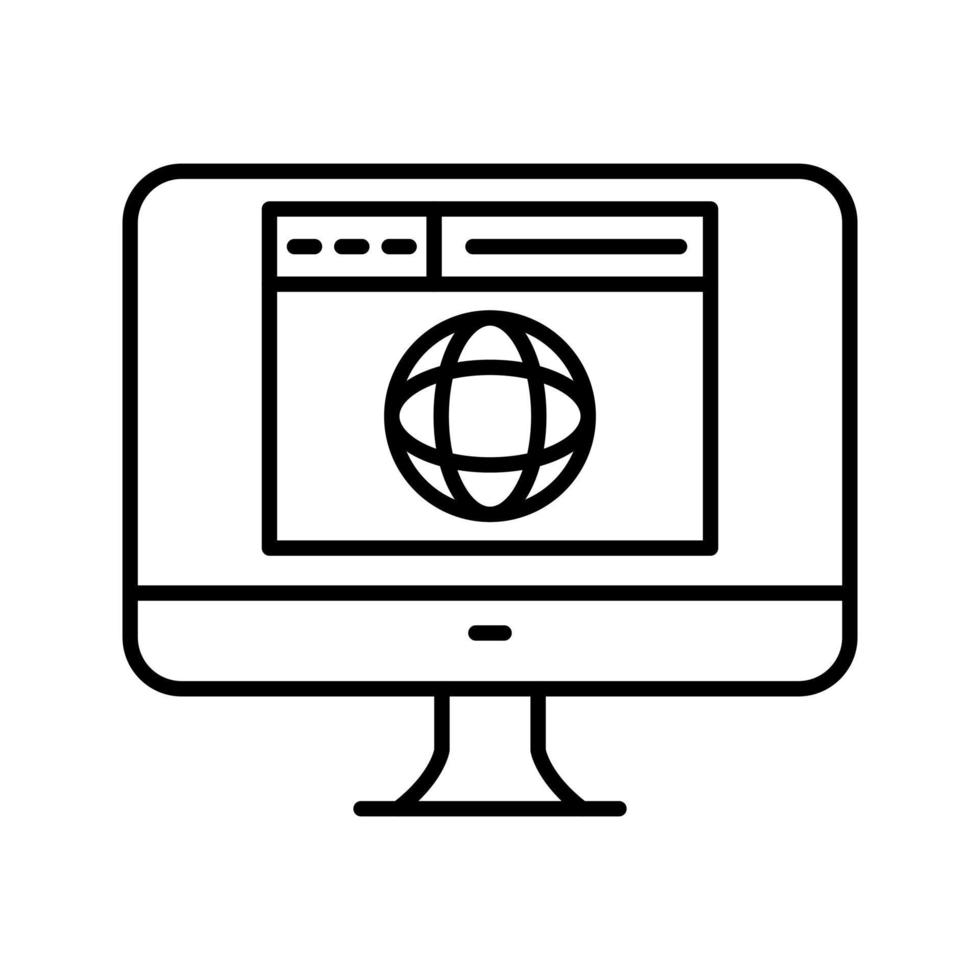 Website Vector Icon