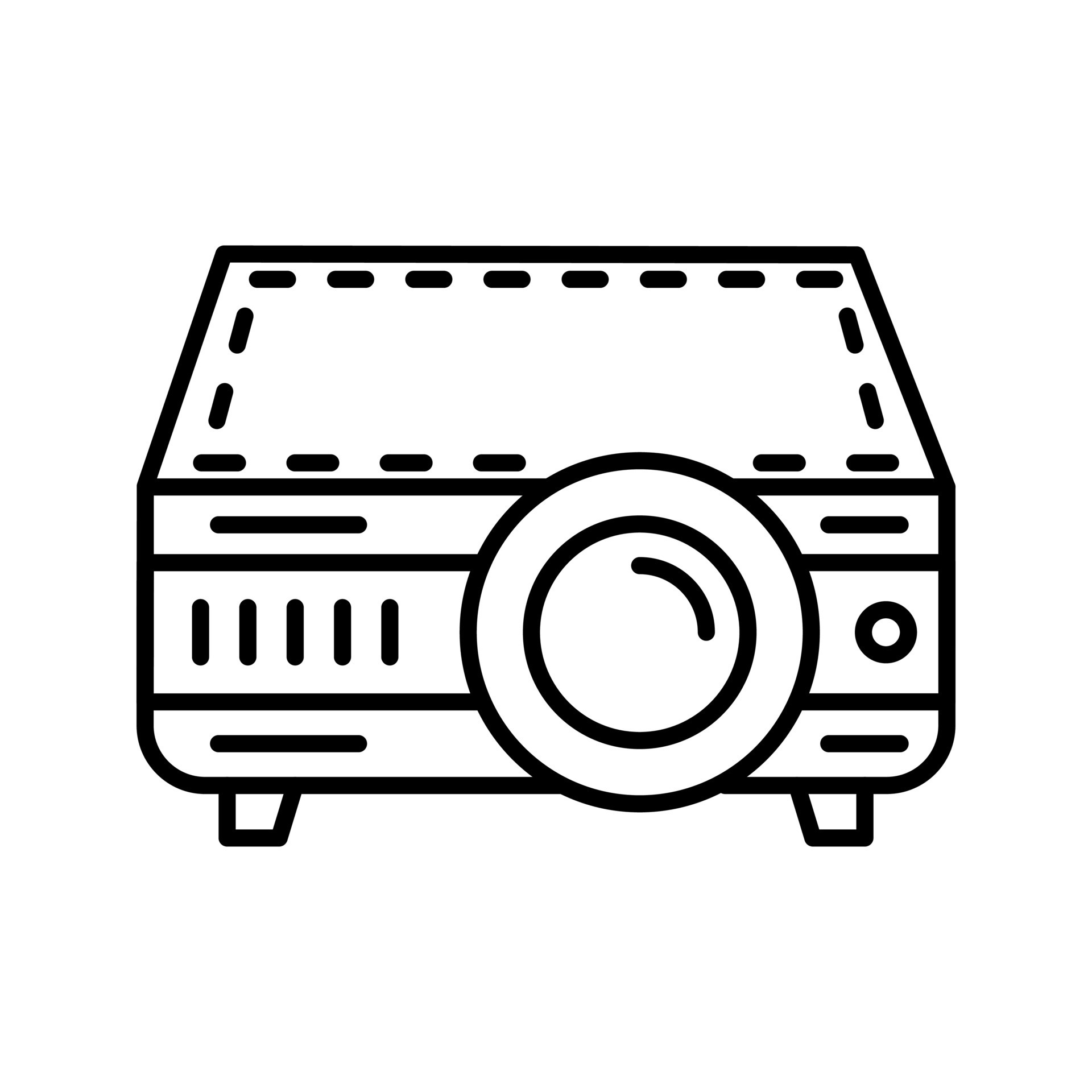 Projector Vector Icon 14654463 Vector Art at Vecteezy