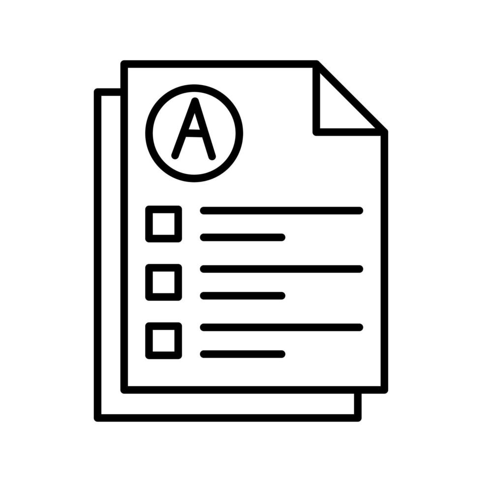 Exam Vector Icon