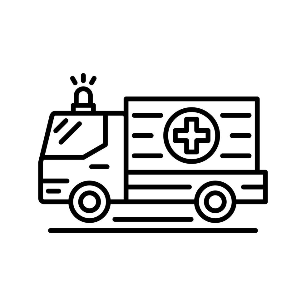 Ambulance Vector Icon