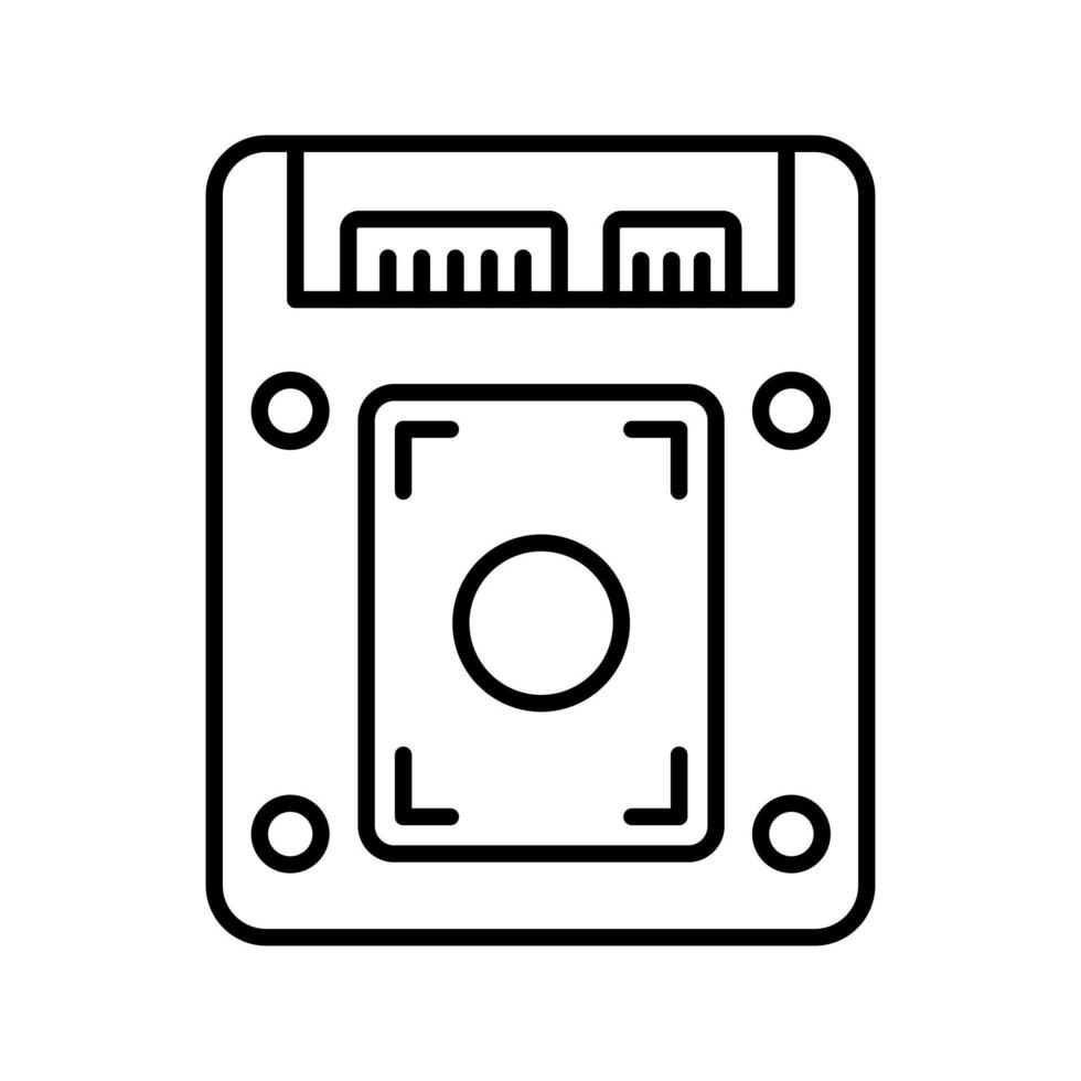 Ssd Vector Icon