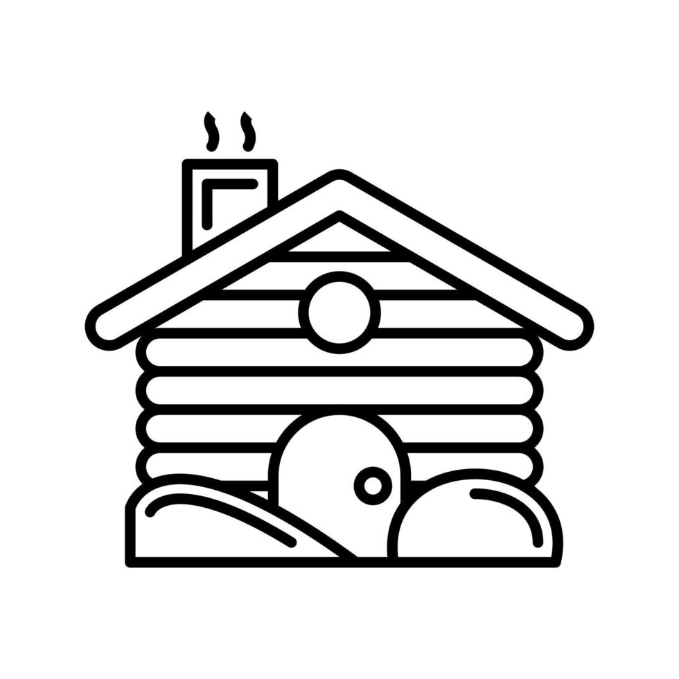 Cabin Vector Icon