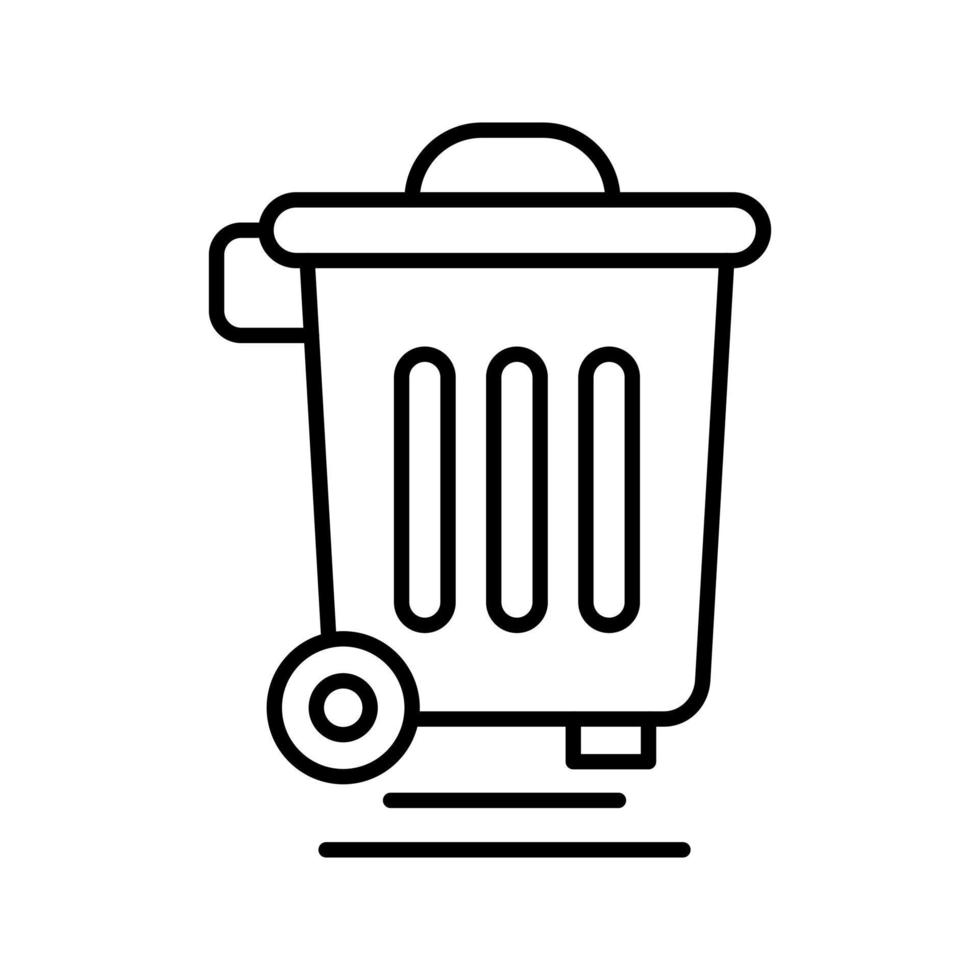 Dustbin Vector Icon