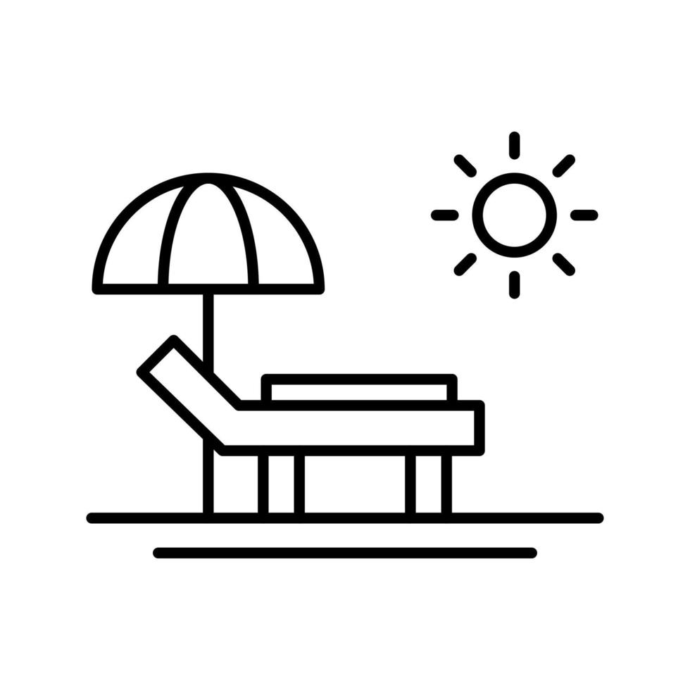 Hammock Vector Icon