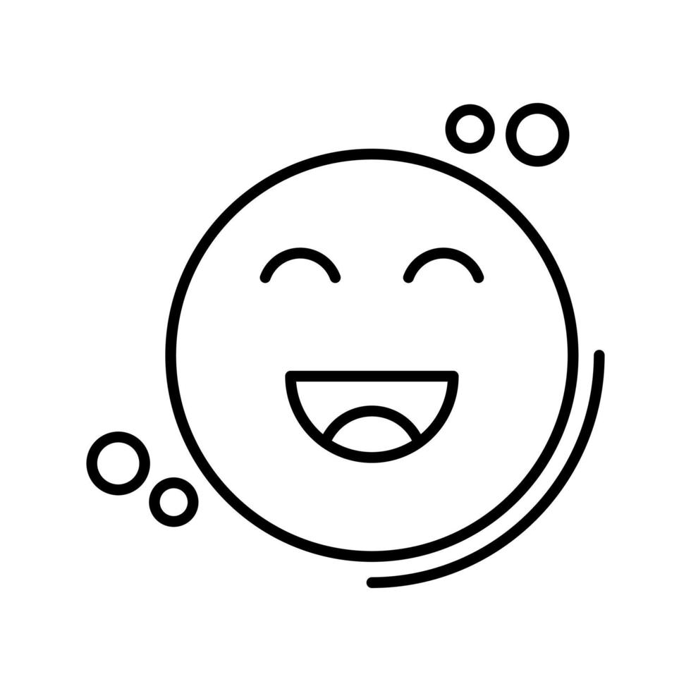Happiness Vector Icon