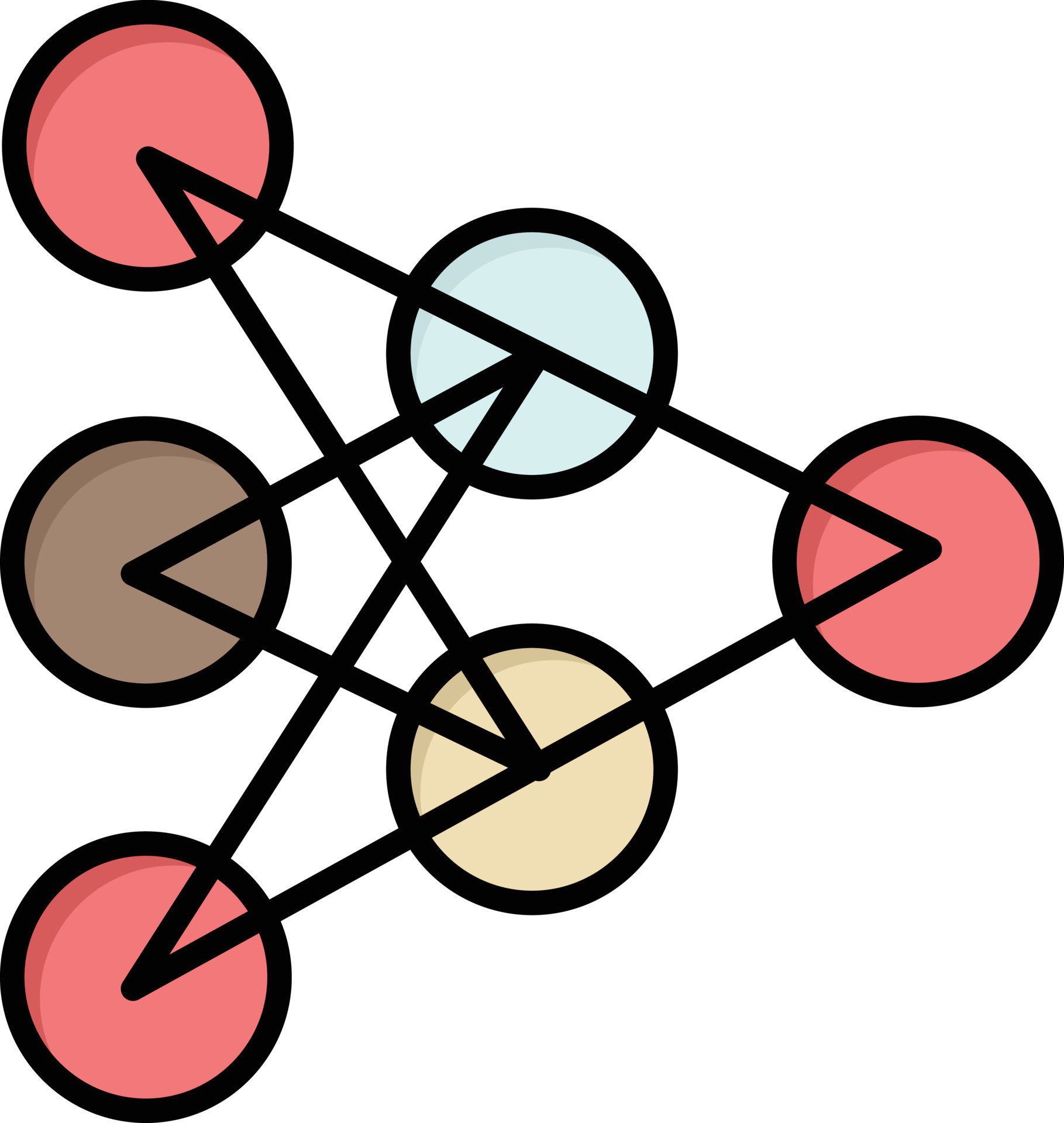 plantilla de banner de icono de vector de icono de color plano de datos ...