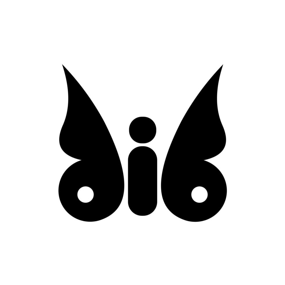 Butterfly icon vector