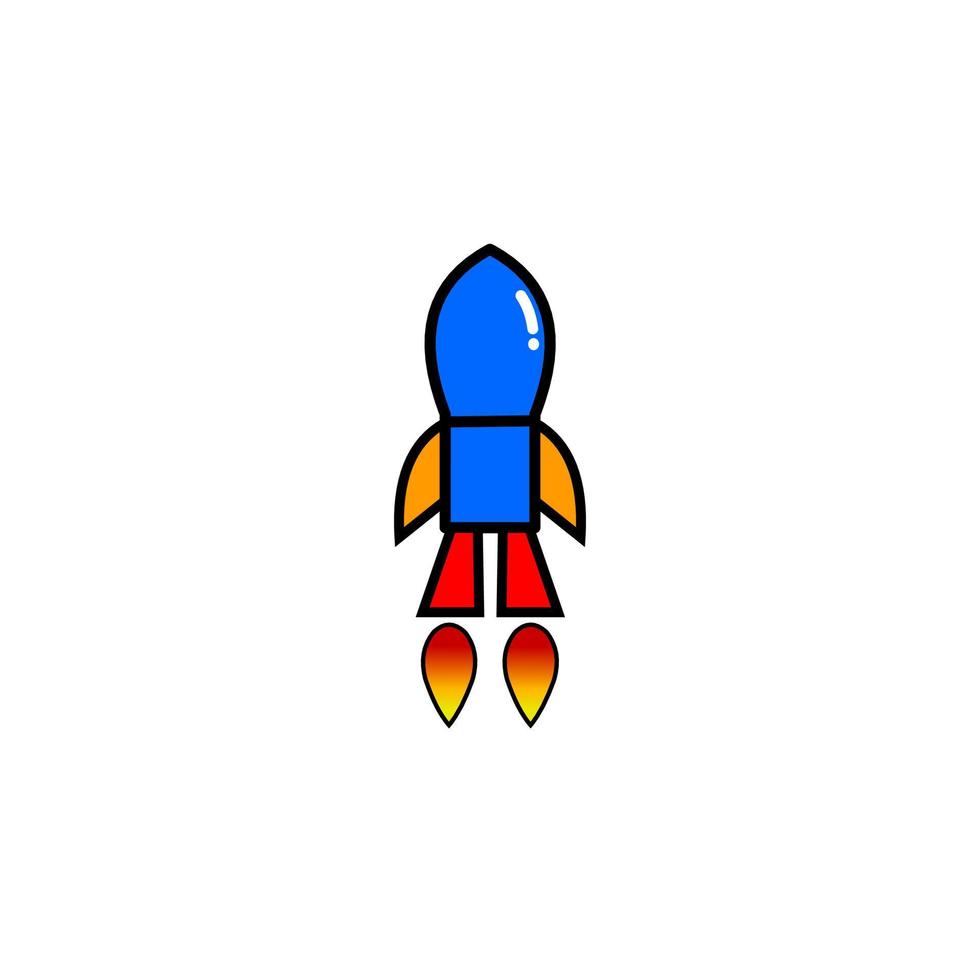 Rocket vector illustration