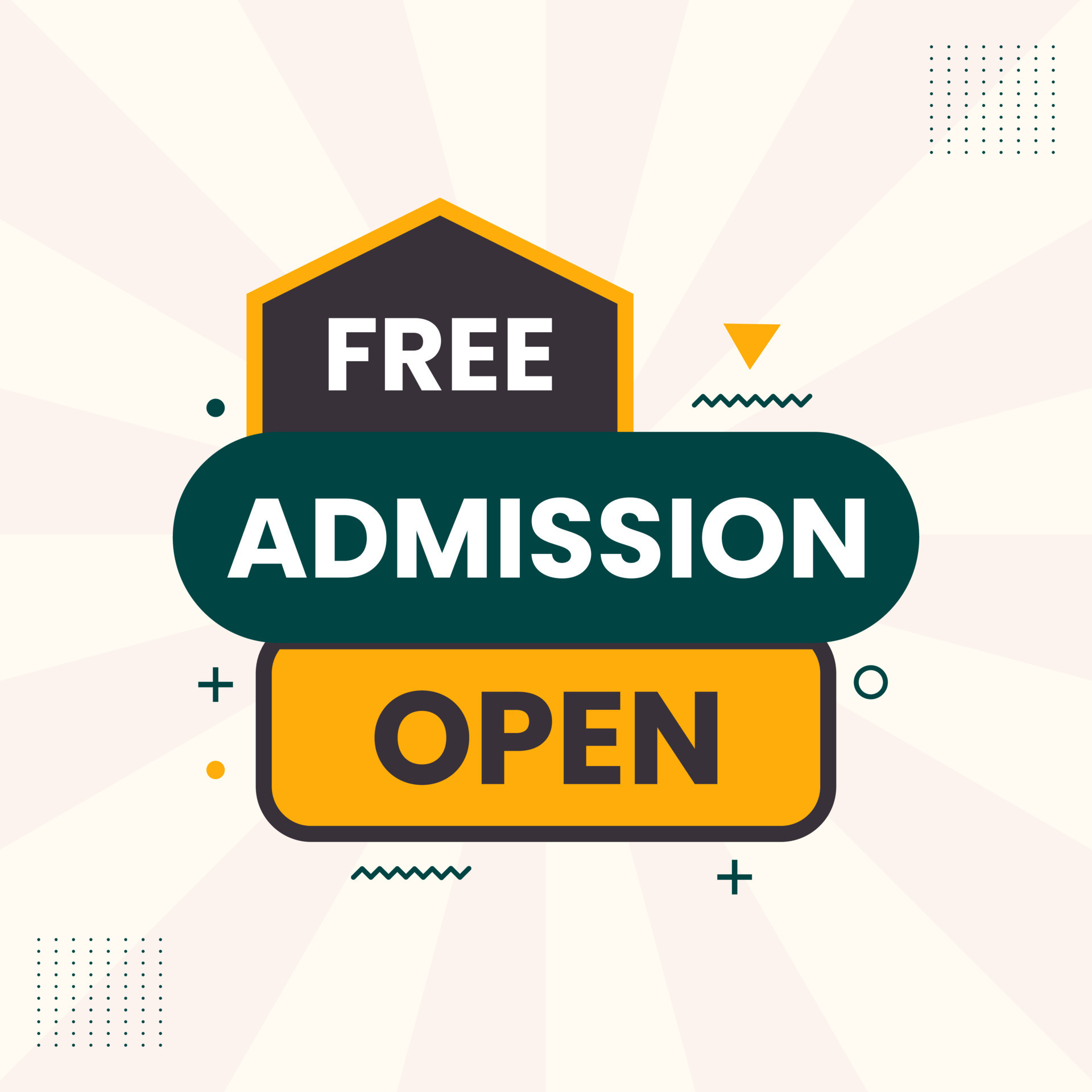 Tag admission cheap